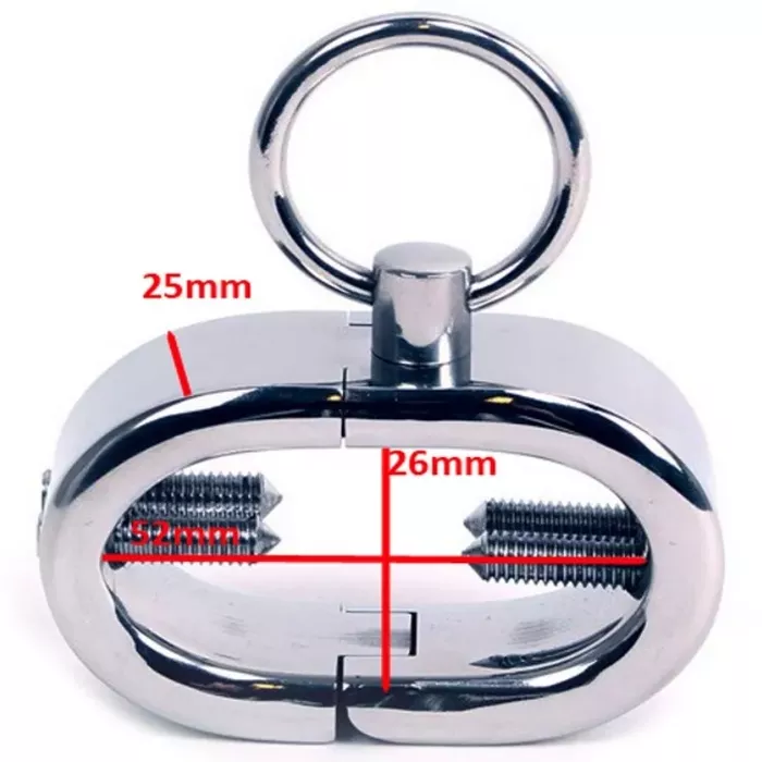 Testicle bracelet metal hard D-218523 Photo 3
