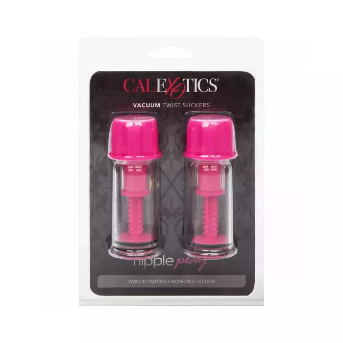 Помпа для сосков CalExotics Vacuum Twist Pink Photo 2