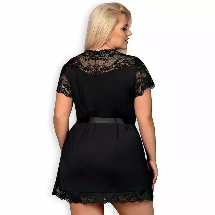Negligee OBSESSIVE OBS Robe 2XL/3XL Photo 2
