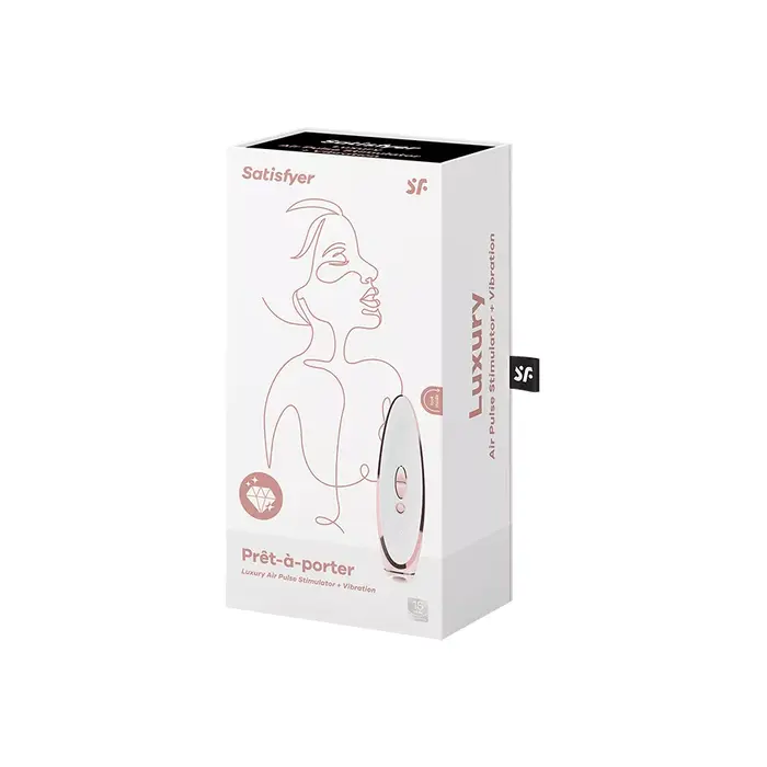 Clitoral sucker vibrator SATISFYER LUXURY PRET A PORTER Photo 4