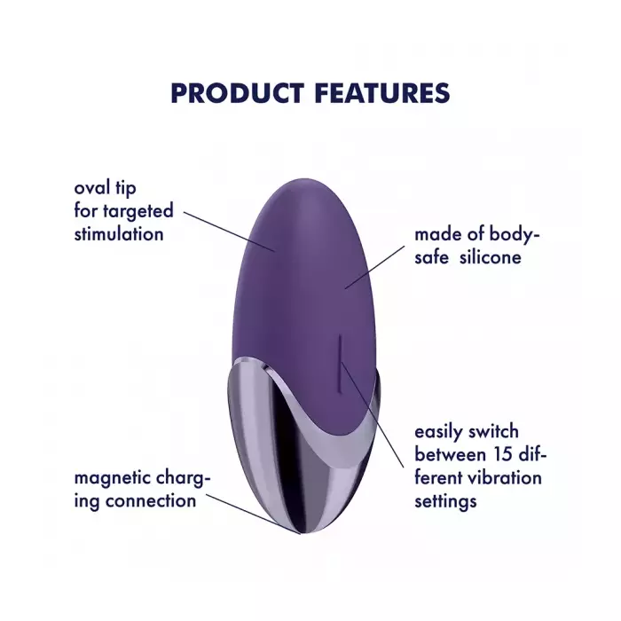 SATISFYER Layons Purple Pleasure mini vibrators Photo 3