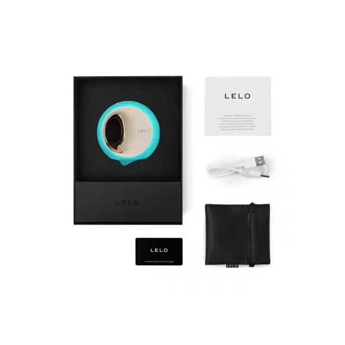 Oral stimulator LELO ORA 3 Aqua Green Photo 3