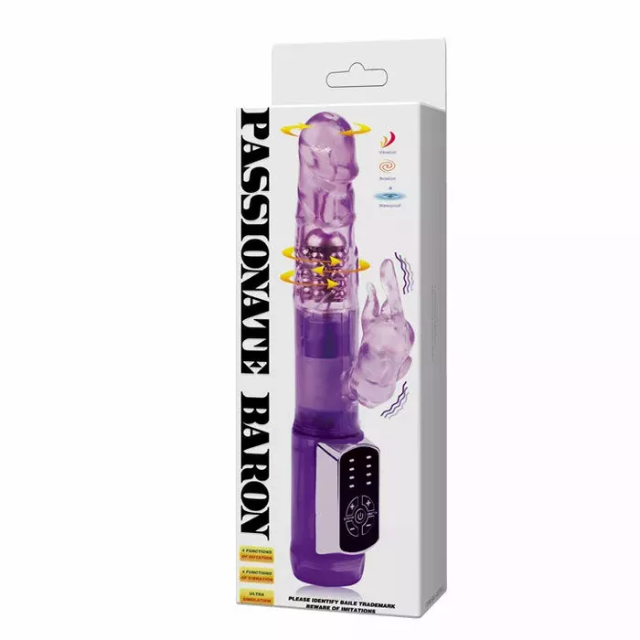 BAILE Rabbit Passion Baron vibrators — 23 cm Photo 10