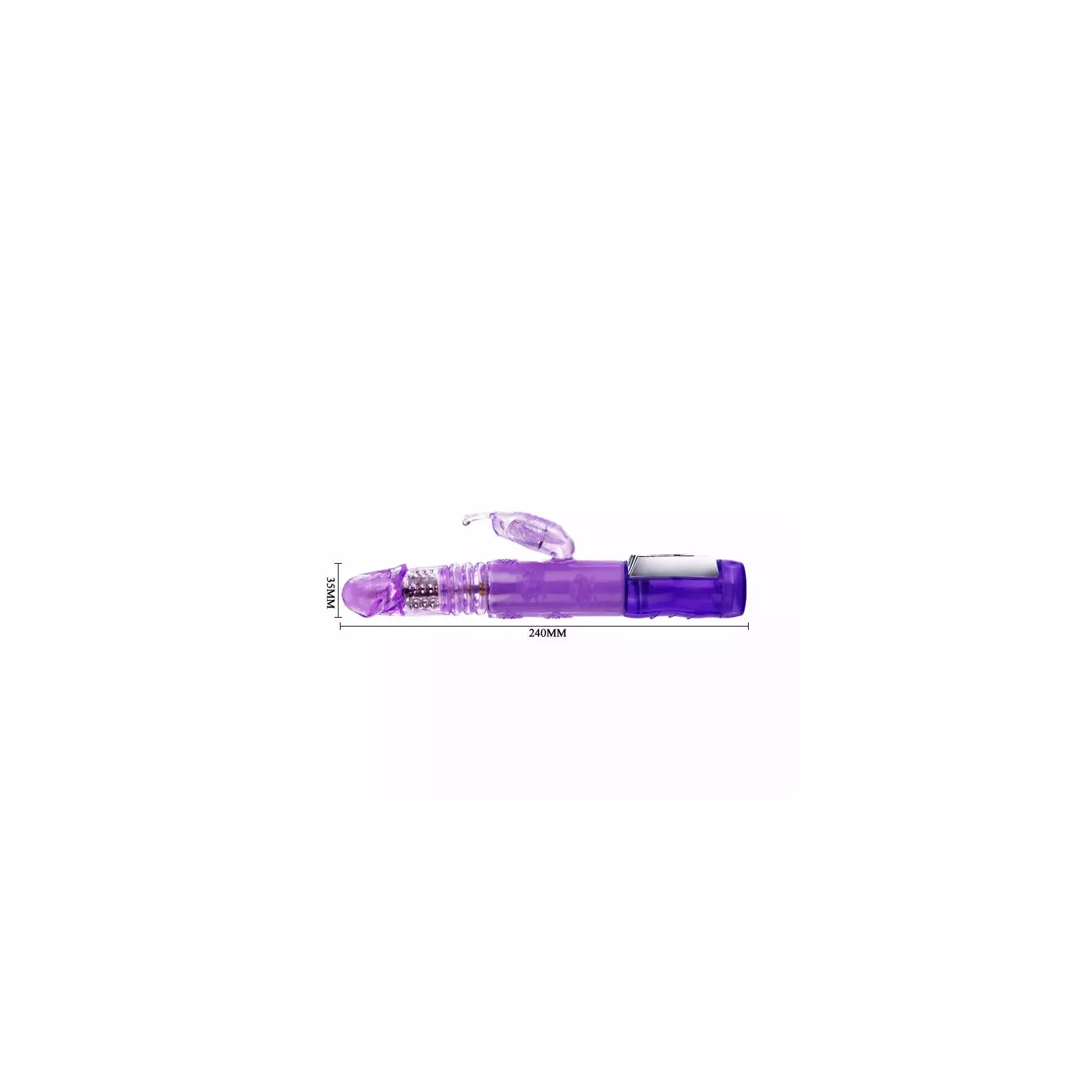 Vibrators BAILE US RABBIT BUTTERF PRINCE Photo 7