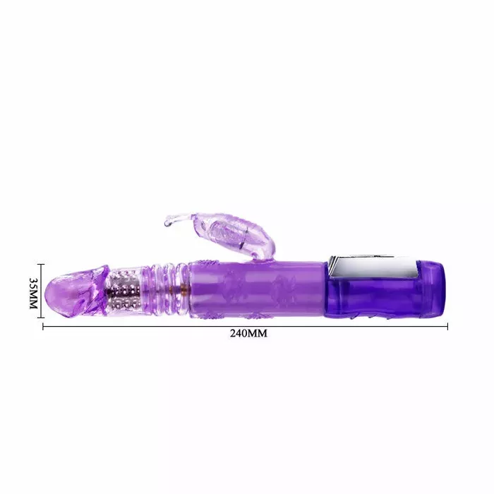 BAILE US Rabbit Butterf Prince truša vibrators 23 cm Photo 7