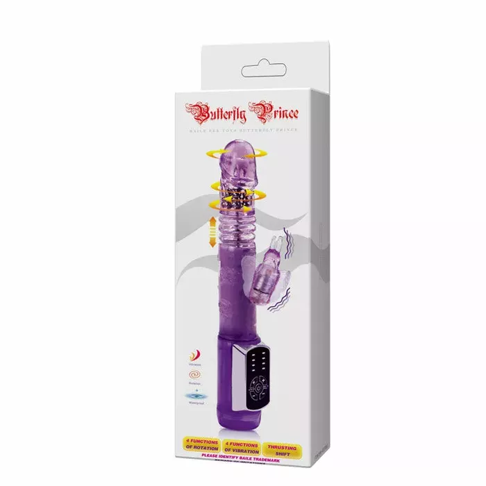 BAILE US Rabbit Butterf Prince truša vibrators 23 cm Photo 10