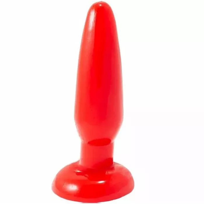 Анальная пробка BAILE Small Red 15 см Photo 2