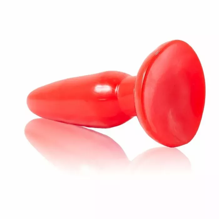 Анальная пробка BAILE Small Red 15 см Photo 3