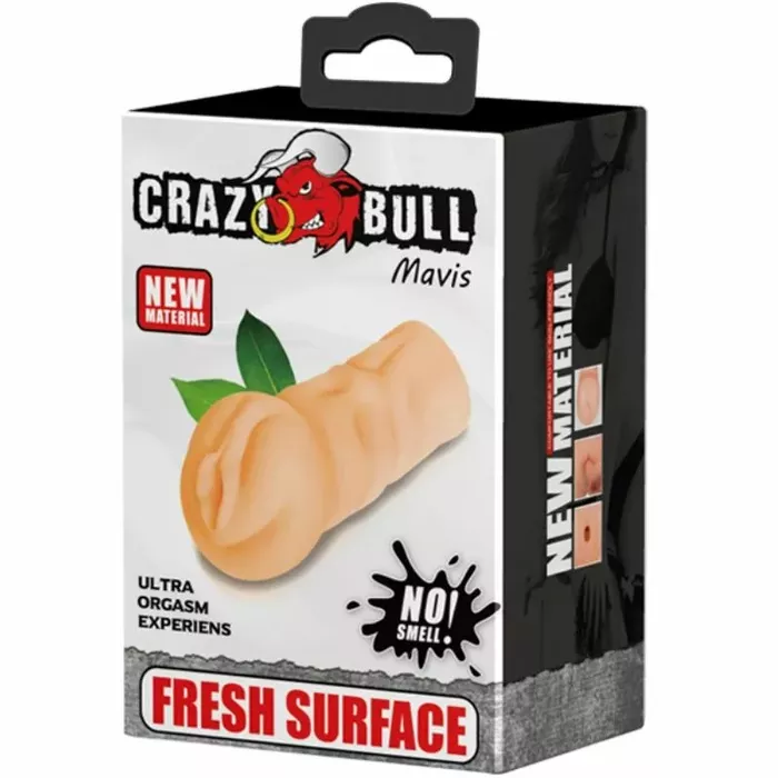 Masturbator Crazy Bull Mavis — soft TPE, 15.2 cm Photo 6