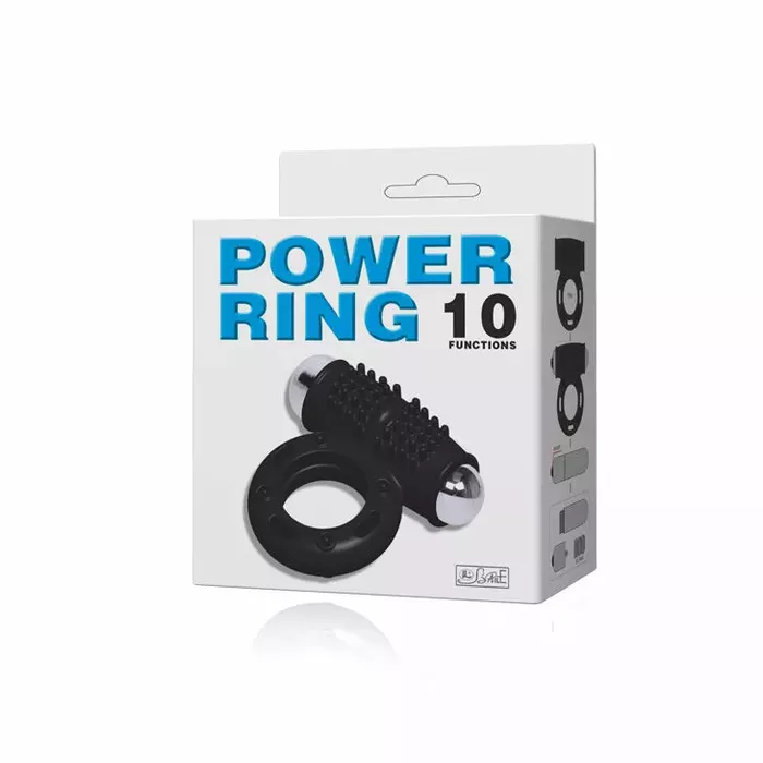 Vibrējošais gredzens BAILE Power Ring 10V Photo 6