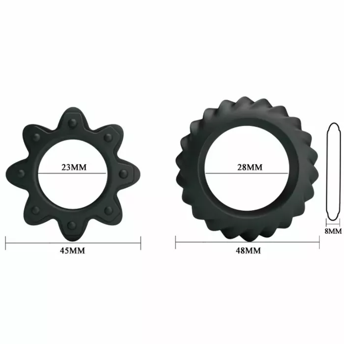 Silicone flowering rings BAILE KIT 2 RING FLOWERING Photo 5