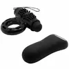 Насадка на пенис BAILE RING REMOTE CONTROL BLACK 20V D-207053 Photo 2