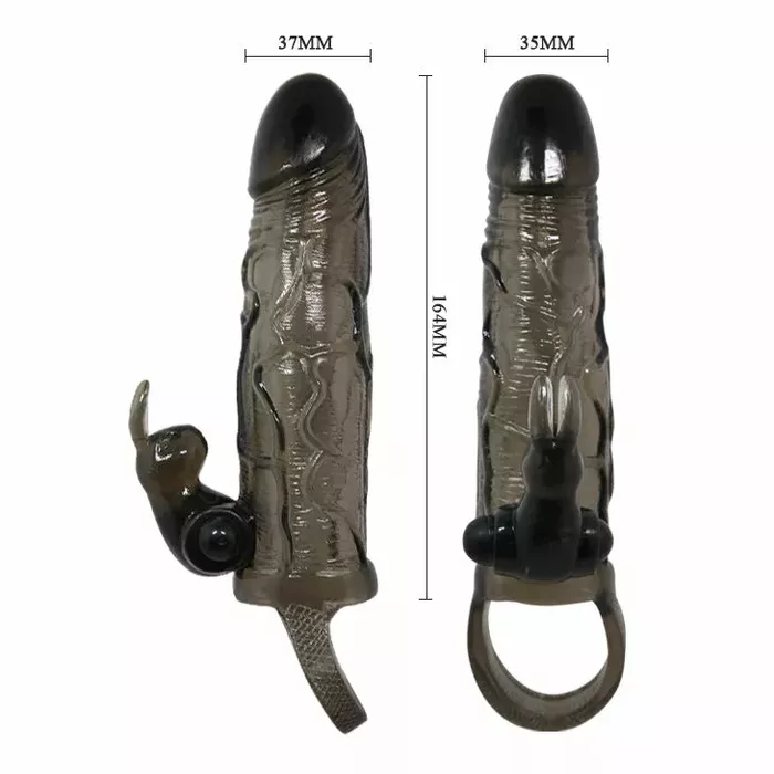 Penis sleeve BAILE Brave Man 16.5 cm Photo 5