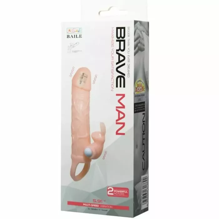 Penis Cover BAILE Brave Man 16.5 cm Photo 9