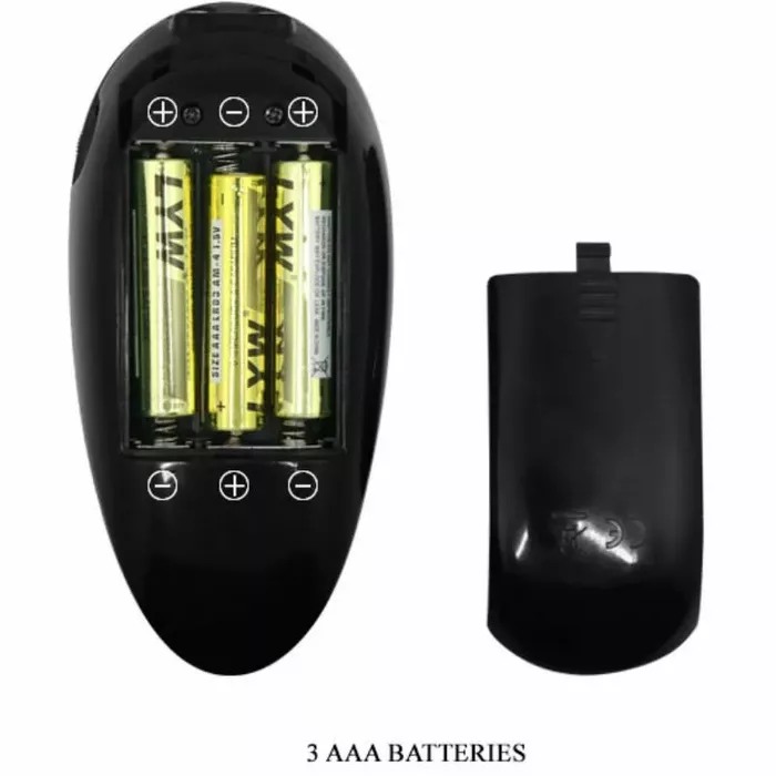 Strap-on harness with vibrating dildo 17.3 cm — pretty male Photo 6
