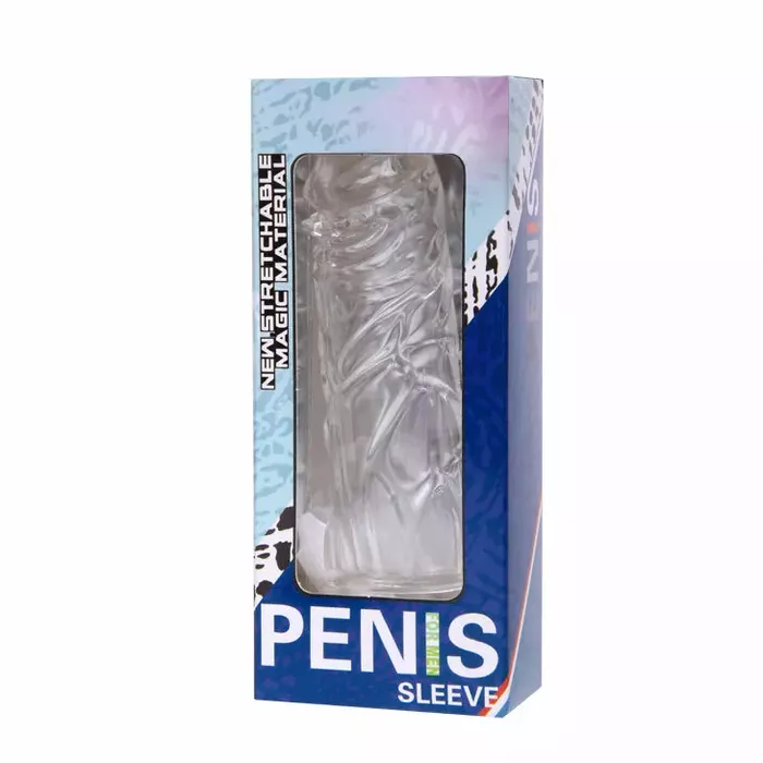 Penis cover BAILE Pink stimulating silicone TPR D57-149023RS Photo 6