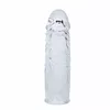 Penis Cover BAILE Transparent Silicone 13 cm Photo 3