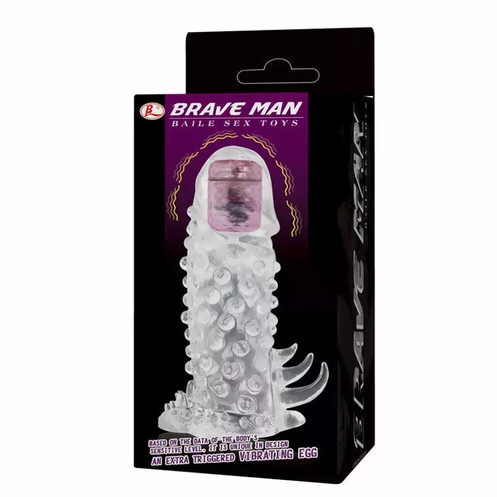 Penis sleeve BAILE BRAVE III MAN Sensor Extension Photo 9