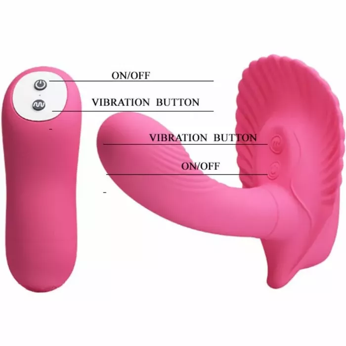 Remote-control shell vibrator FLIRTATION PRETTY LOVE Photo 9