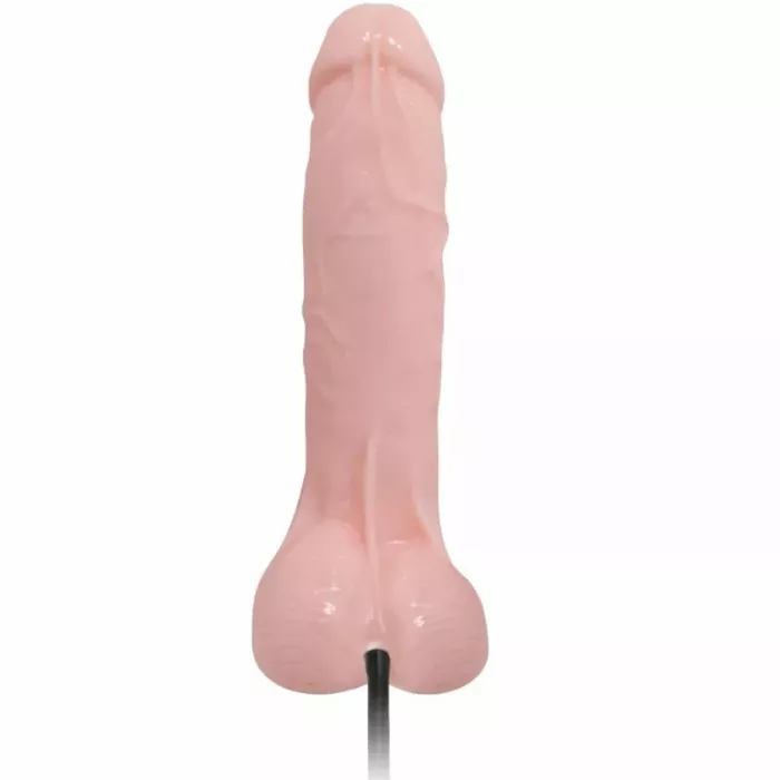 Piepūšams vibrējošs dildo BAILE D-219160, 18,8 cm Photo 3
