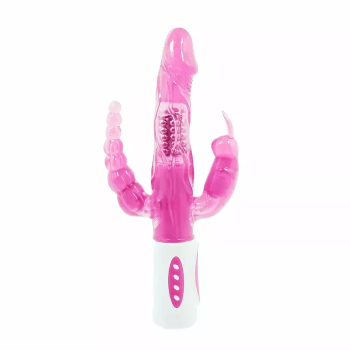 BAILE Pretty Bunny Triple Vibrator Rotator Photo 2