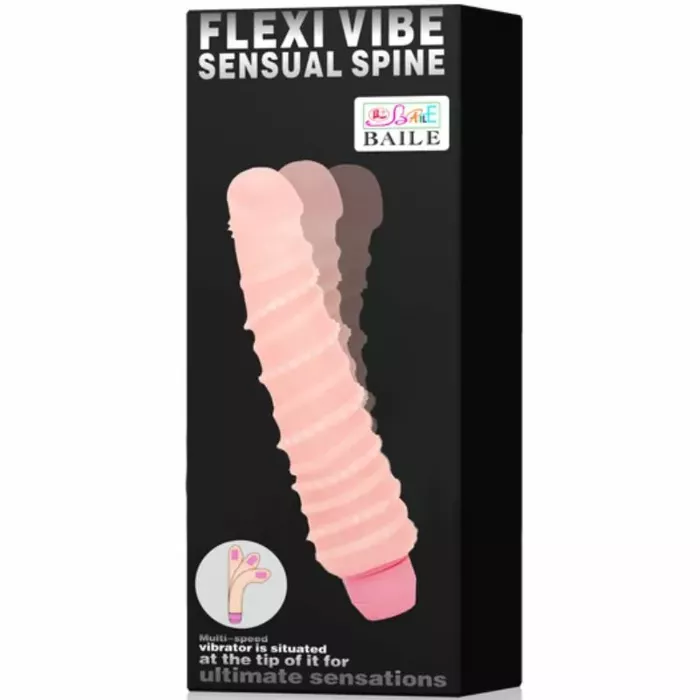 Vibrator BAILE FLEXI VIBE SENSUAL SPIRAL 19.5 cm Photo 9