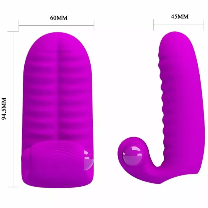 Finger stimulator thimble FLIRTATION ABBOTT LILAC Photo 3