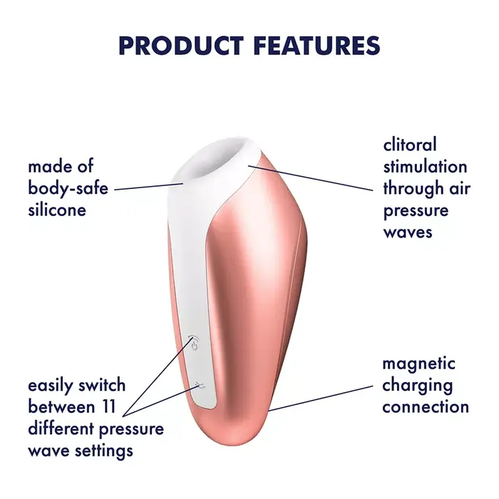 Satisfyer Love Suctioner Breeze — sucker vibrator Photo 3