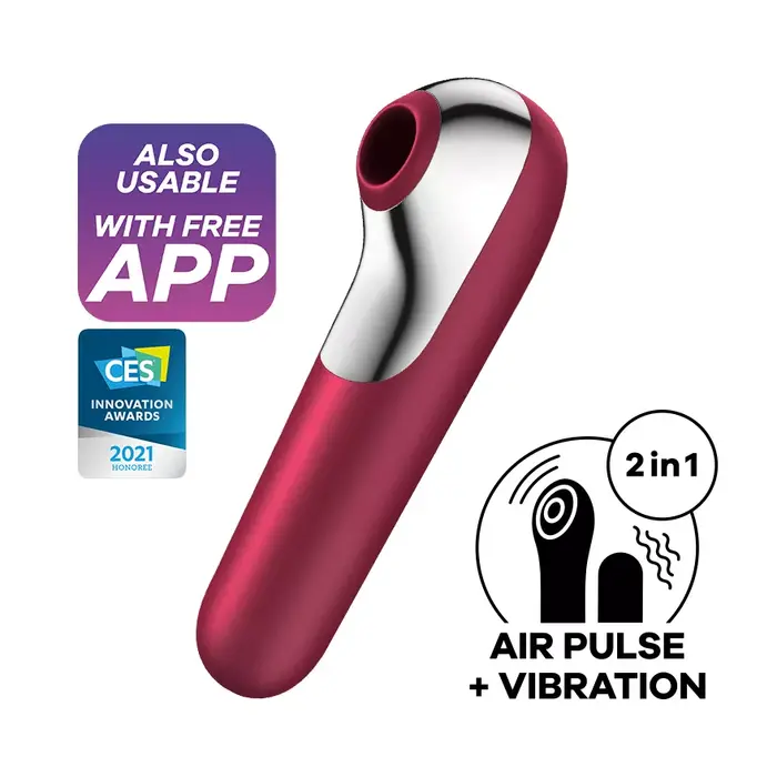 SATISFYER Dual Love vibrator and suctioner Photo 5
