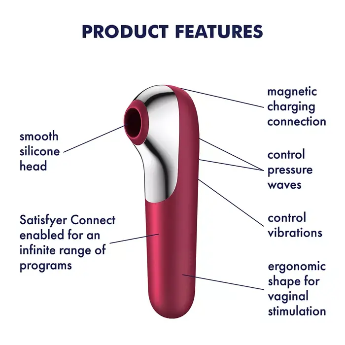 SATISFYER Dual Love vibrator and suctioner Photo 6