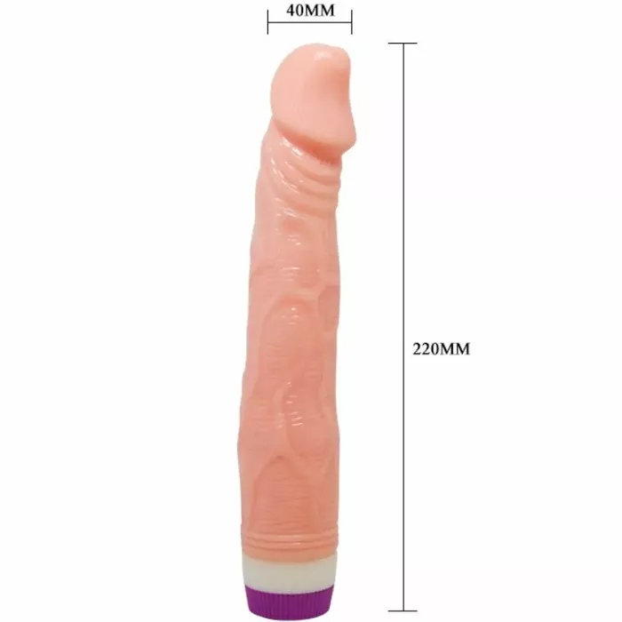 Vibrator BAILE Natural Realistic 22 cm Photo 3