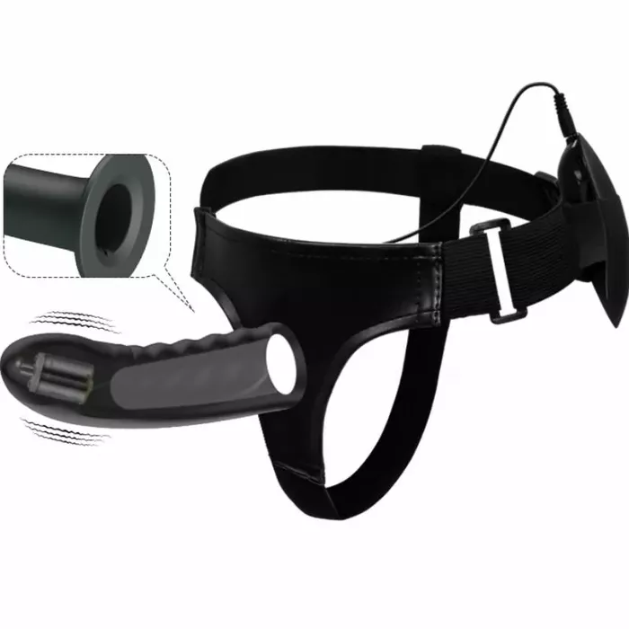 Strap-on harness pretty male Marvin Photo 4