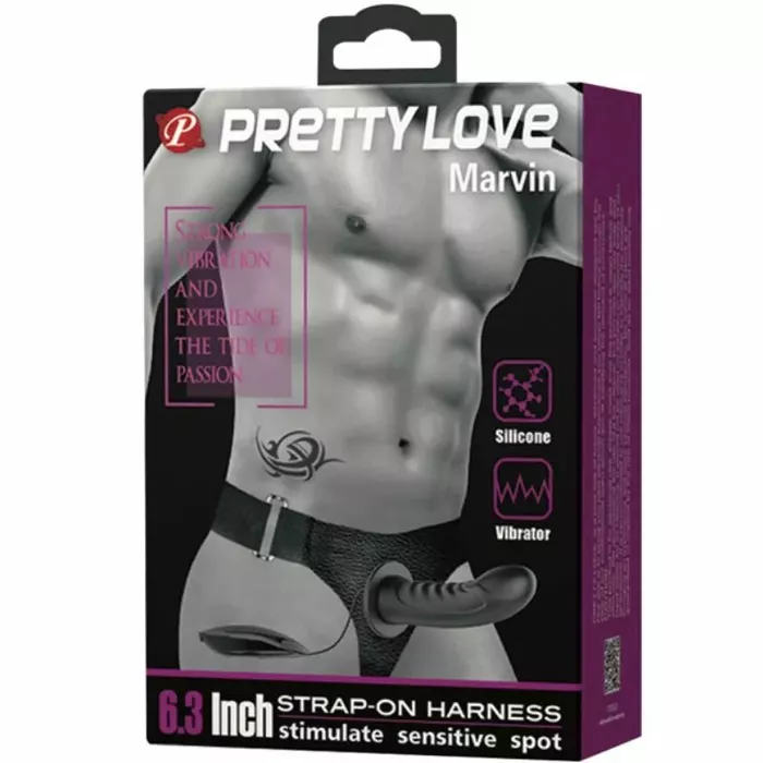 Strap-on harness pretty male Marvin Photo 8
