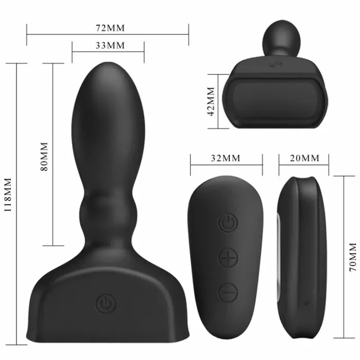 Prostatālais vibrators pretty bottom Marriel Photo 5