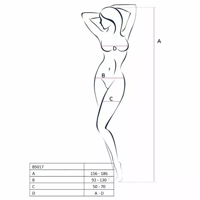 Бодистокинг PASSION Woman BS017 — чёрный, one size Photo 3