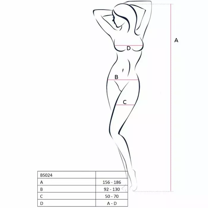 Bodystocking PASSION BS024 — black, one size Photo 4