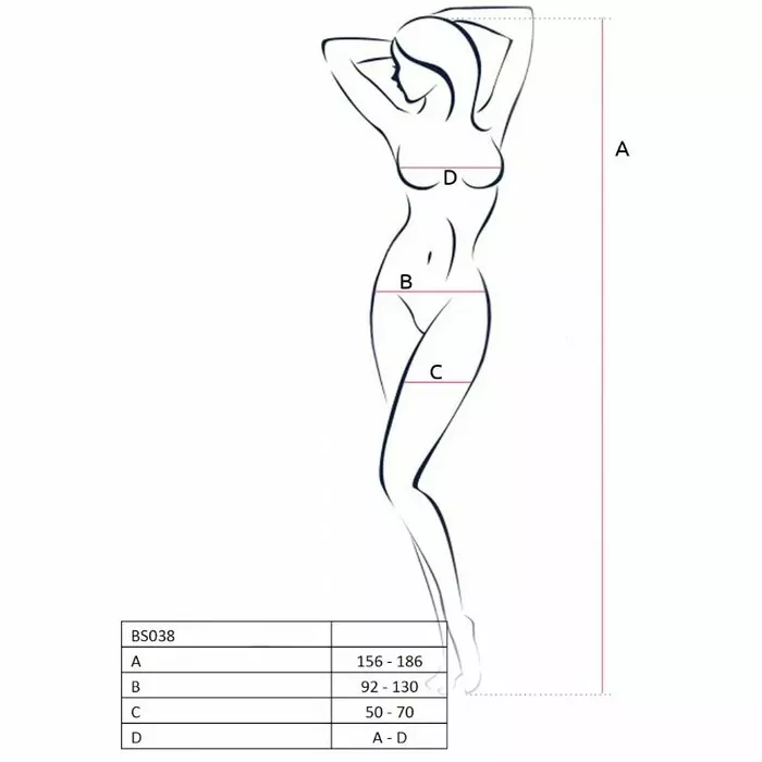 Bodystocking PASSION BS038 Photo 4