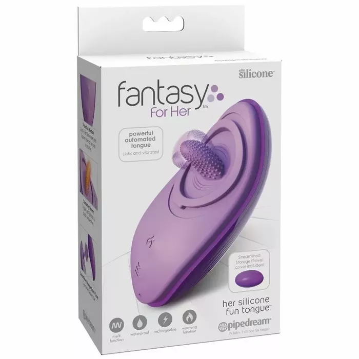 FANTASY FOR HER - HER SILICONE FUN TONGUE, PD4956-12 Photo 5