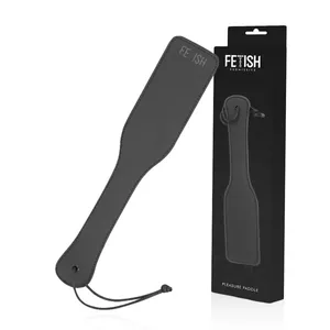 FETISH SUBMISSIVE BLACK PADDLE WITH STITCHING