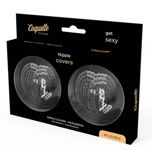 COQUETTE CHIC DESIRE  NIPPLE COVERS BLACK