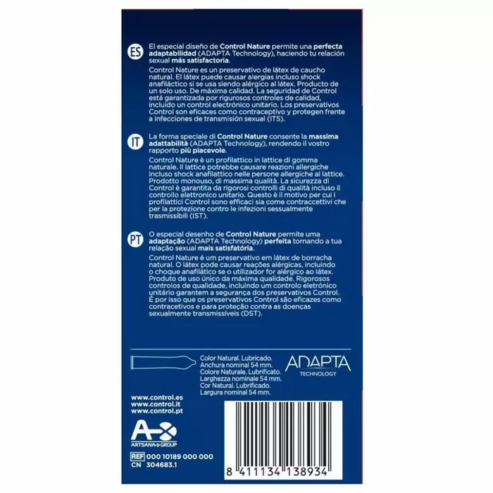 CONTROL Adapta Nature презервативы — 24 шт. Photo 2