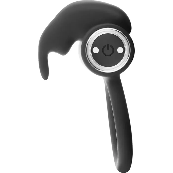 Vibrating ring black&silver BURTON Rechargeable 10V Photo 5