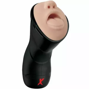 Мастурбатор PIPEDREAM PDX ELITE Deep Throat вибрирующий Stroker, силикон, Ø 2.5–3.8 см, 0.845 г, черный