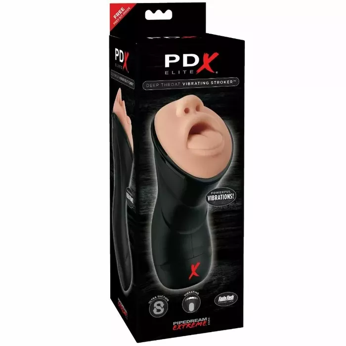 PIPEDREAM PDX ELITE Deep Throat вибрирующий stroker Photo 3