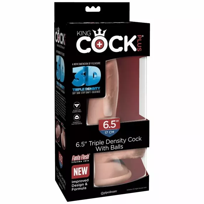 Dildo King Cock Triple Density 14 cm Photo 7