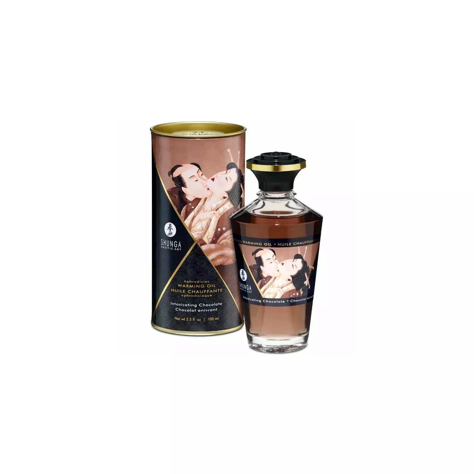 SHUNGA - MASĀŽAS EĻĻA INTENSĪVA ŠOKOLĀDES GARŠA 100 ML Photo 1