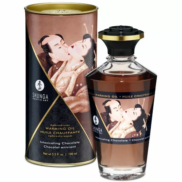 SHUNGA - MASĀŽAS EĻĻA INTENSĪVA ŠOKOLĀDES GARŠA 100 ML Photo 1