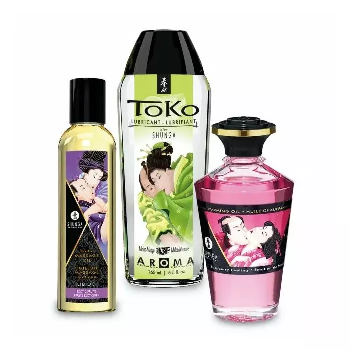 Masāžas eļļu komplekts SHUNGA Fruity Kisses Photo 5
