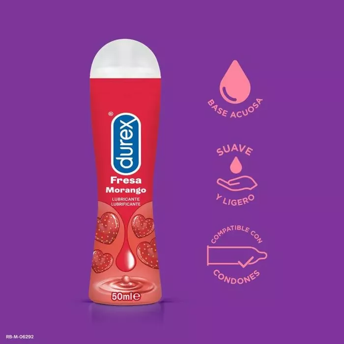 Intīmais lubrikants Durex Play Strawberry 50 ml Photo 4