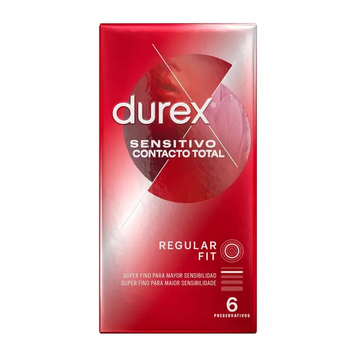 Condoms Durex Super Thin Sensitive — pack of 6 Photo 3